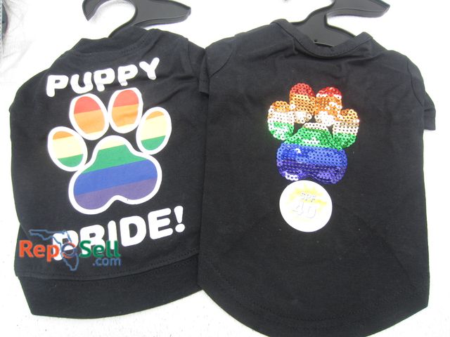 Lot 31-3323 - Approx (20) Various Size Dog Outfits: 2-Styles, XS to XL, All New