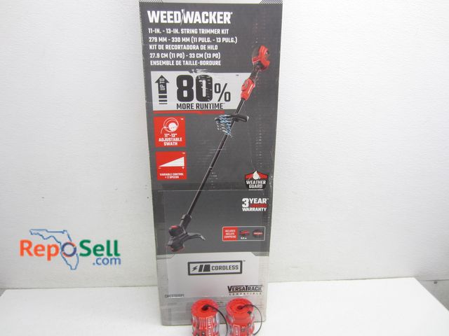 Lot 31-1134 - New Craftsman 20V 11"-13" Brushless String Trimmer #CMCST930P1 With 5.0 AH Battery, Charger And (6) ...