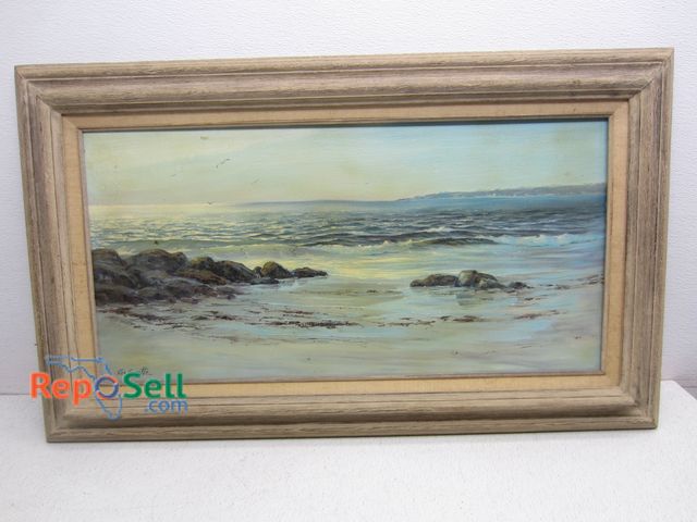 Lot 31-6262 - Ron Goyette Signed Original Seascape Oil 30" x 16