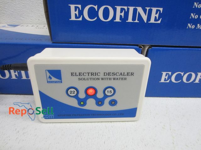 Lot 31-2336 - (3) Ecofine Electronic Descalers - Tested (1), Power On, Appears New