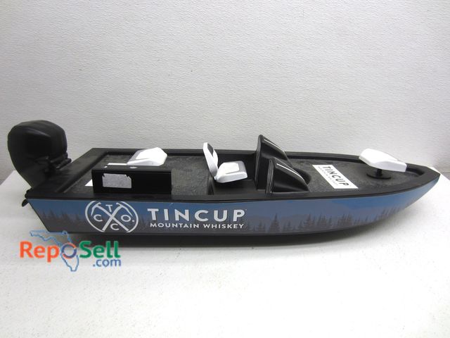 Lot 31-5082 - Tincup Mountain Whiskey Boat Display 37" L