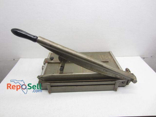Lot 31-9060 - Large Vintage Paper Cutter, Made In West Germany