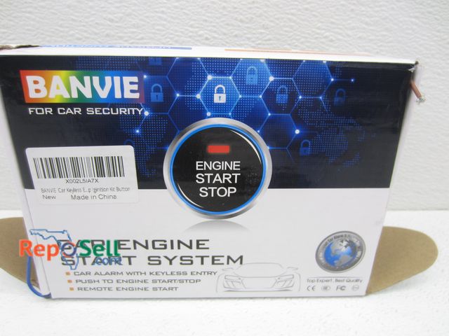 Lot 31-3229 - Banvie Car Engine Start System: Keyless Entry, Remote Start, Push Start/Stop