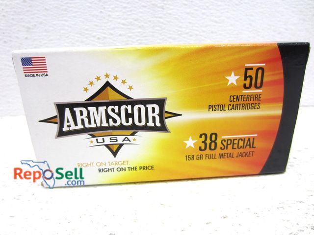 Lot 31-6251 - (50) rds .38 Special 158gr FMJ