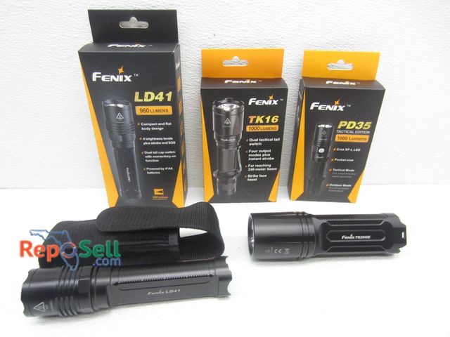 Lot 31-4473 - (5) Fenix Flashlights: LD41, TK16, PD35, TK35UE