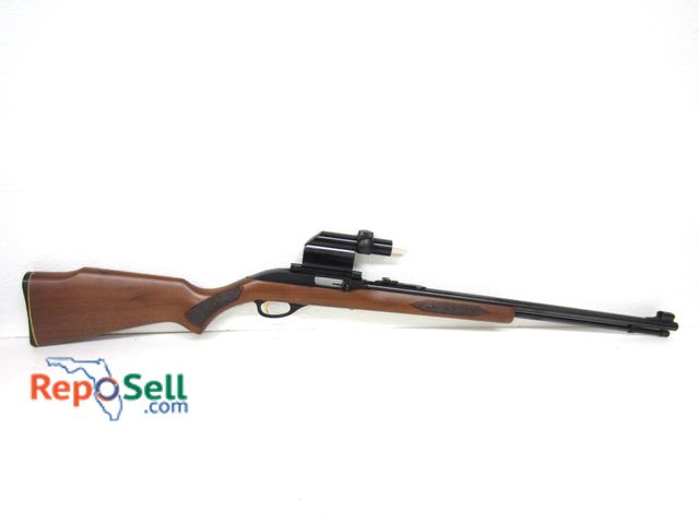 Lot 31-5034 - Marlin Model 990 .22 LR Semi Auto Rifle with Qwik Sight (fiber optic) 22" Barrel wood stock