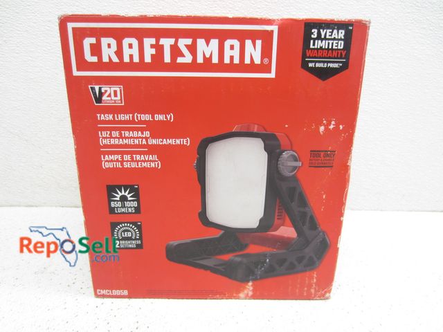 Lot 31-1126 - New Craftsman 20V LED Task Light #CMCL0058 - Tool Only