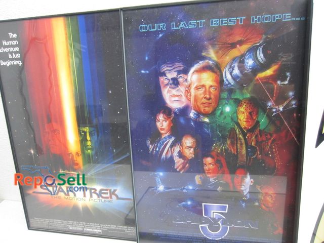 Lot 31-1269 - (4) Framed Movie &amp; TV Show Posters 11"x17"