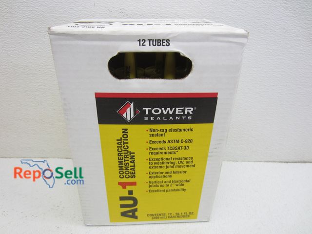 Lot 31-3429 - Box of (12) New AU-1 Commercial Construction Sealant
