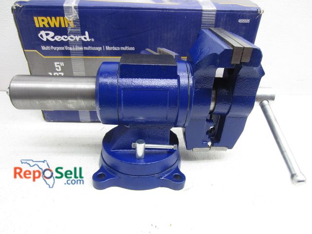 Lot 31-5125 - New Irwin Records 5" Multi-Purpose Vise #4935505