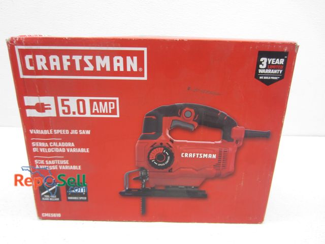 Lot 31-3160 - Craftsman 5.0AMP Variable Jig Saw #CMES610