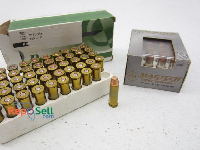 Lot 31-3371 - (70)rds .38 Special HP+ 125gr