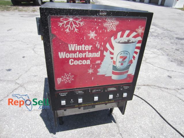 Lot 31-1349 - Commercial hot chocolate machine tested. Power is on.