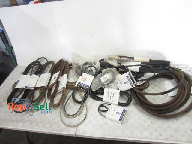 Lot 31-1254 - Husqvarna Genuine Replacement Drive Belts, Featuring Multiple Sizes And Types. Includes Original Man...