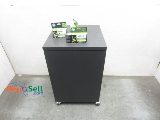 Lot 31-1246 - Printer Stand and Office Supplies 17" x 26 x17