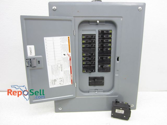 Lot 31-6395 - Square D Electrical Panel