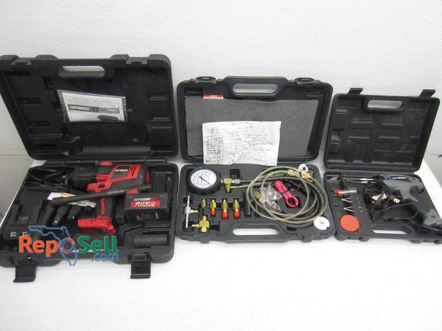 Lot 31-9178 - Soldering Gun, Fuel Injection Kit, Earthquake Drill - All With Case, Power On