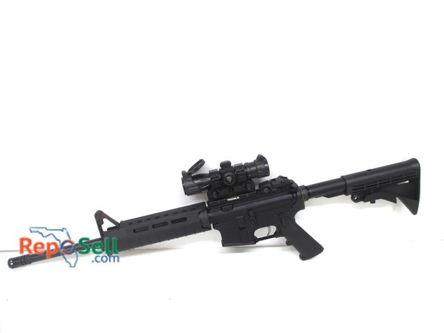 Lot 31-7164 - Anderson AM-15  AR-15 5.56 Nato with 16" Barrel UTG Sight , Magpul Handguard, Magpul Flip up  rear s...