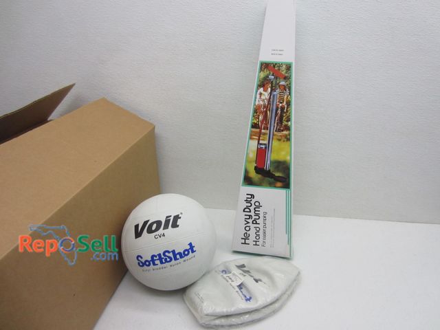 Lot 31-1155 - 23 Voit soft shot CV4 volleyballs, BSN sports and hand pump