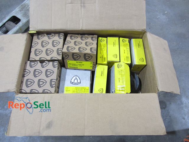 Lot 31-8236 - Case of Klingspor Sandpaper Various Grits