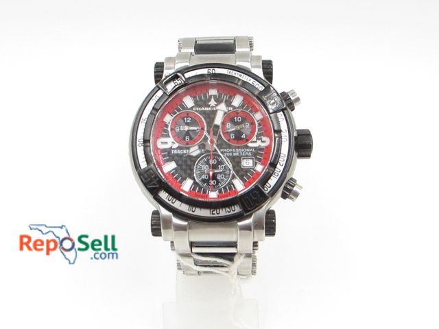 Lot 31-3000 - Chase Durer Trackmaster Pro Swiss Men's Watch - New Battery - Ran when tested