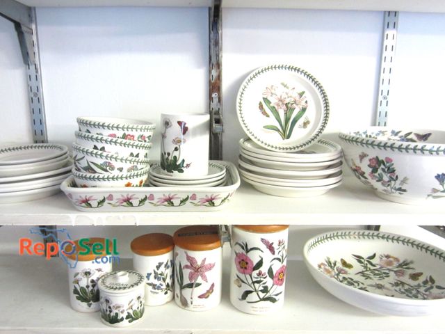 Lot 31-2109 - Lot of approx 30 "The Botanic Garden" Dishes Port Meirion