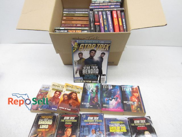 Lot 31-9490 - Lot of Mostly Star Trek Paperback Books