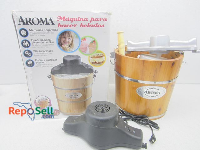 Lot 31-2370 - Aroma Original Ice Cream Maker - Powers On