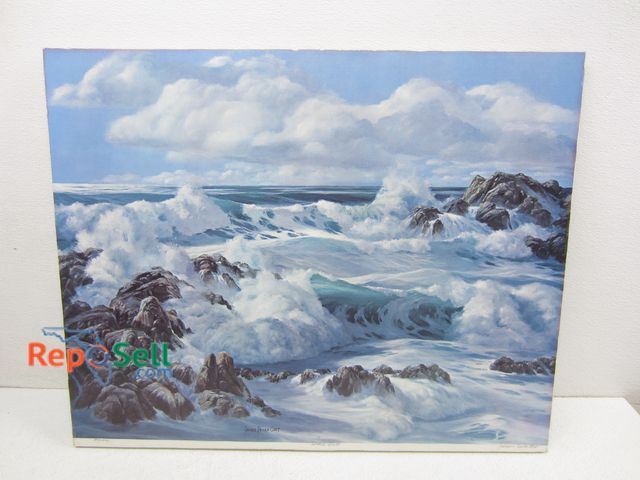 Lot 31-1228 - Stretched Original Oil Painting by James Peter Cost 393/500, 30"x24"