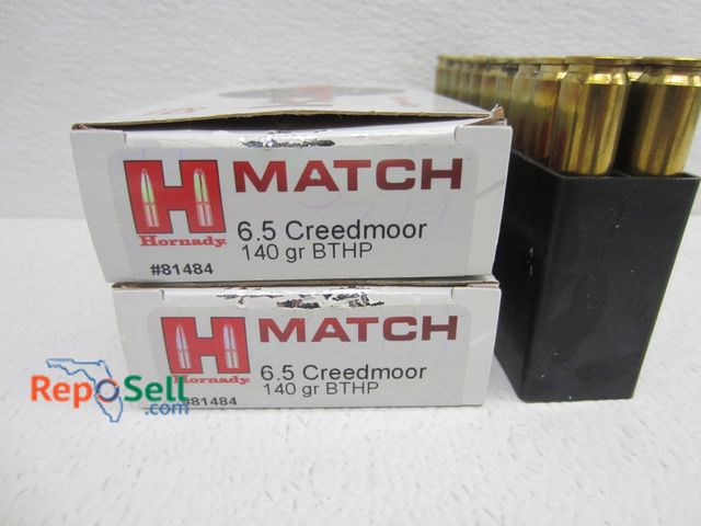 Lot 31-6274 - (40) Rnds Hornady 6.5 Cal Creedmoor Ammo 140gr