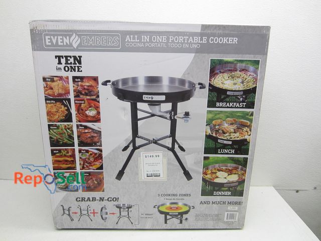 Lot 31-2260 - Even Embers Propane Cooktop; Appears New