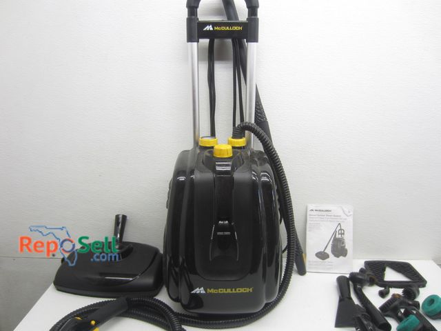 Lot 31-9064 - McCulloch Steam Cleaner With Acces - Power On