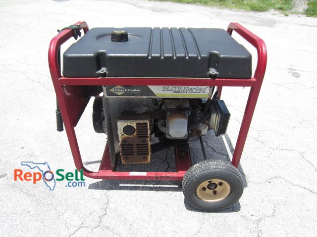 Lot 31-1188 - Briggs And Stratton Elite Series Generator 5500 Watts - Has Compression