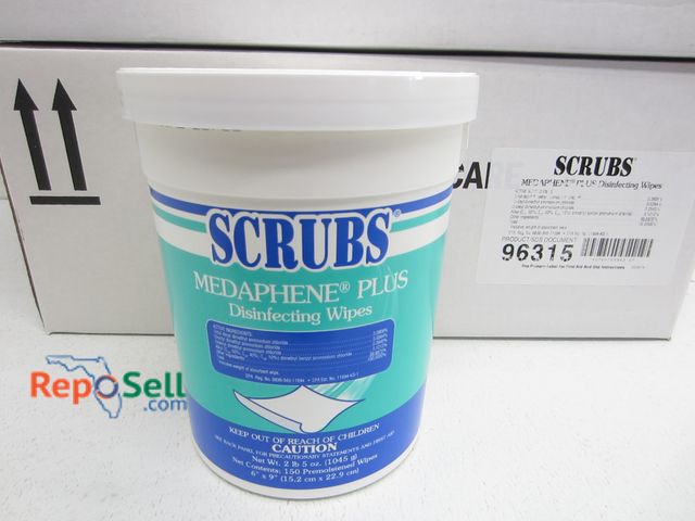 Lot 31-2240 - (12) Scrubs Disinfecting Wipes; #96315