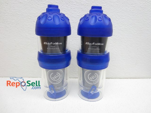 Lot 31-5382 - (42) New TuTumbler 10 oz. Blue Tumblers w/ Suction-Cup Bases