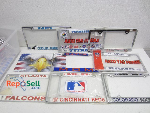 Lot 31-5079 - (27) Vintage License Plate Frames