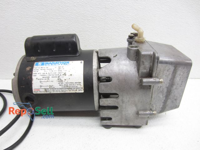 Lot 31-6094 - Marathon Electric Fast Vac Pump DV-42A, 1.5CFM  - Powers On