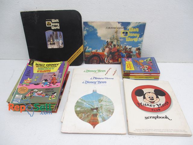 Lot 31-8079 - Disney Comics, Books, Magazines, Scrapbook, etc. (60s &amp; 70s)