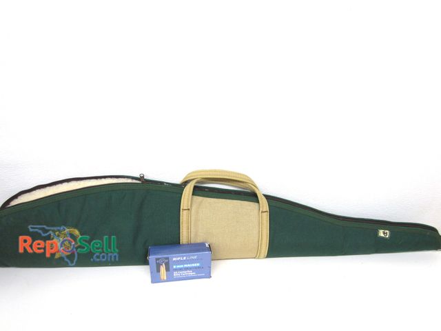 Lot 31-6049 - 20rds of 8mm Mauser &amp; Soft Rifle Case