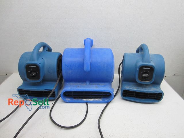 Lot 31-9278 - (3)  Air Movers - All Power On