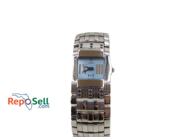 Lot 31-3036 - Christian Bernard High End Paris Blue VI Swiss Ladies Dress Watch with New Battery