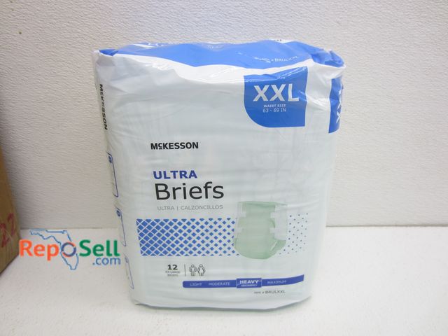 Lot 31-2054 - Large Lot of Ultra Briefs XXL (approx 120) - 2 Boxes