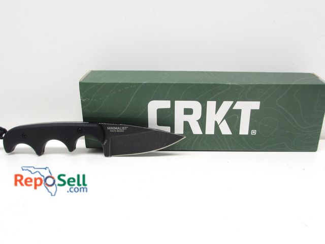 Lot 31-3253 - New in Box CRKT Drop Point Knife 2.16" with Neck Strap Holder