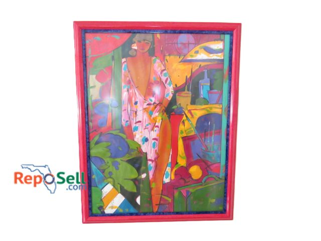 Lot 31-1217 - Sambruca by Manel Anoro, Oil, 45.5 x 35"(#44)