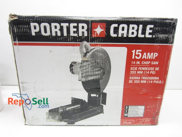 Lot 31-2135 - Porter Cable 15Amp 14" Chop Saw #PCE700