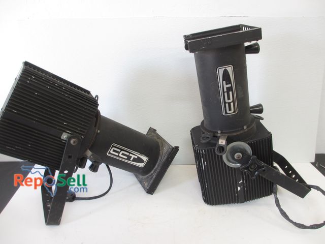 Lot 31-1253 - (2) CCT Silhouette Rack Mount Lights; 1000 Watt Max.; Untested