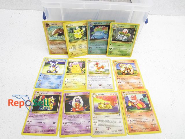 Lot 31-2129 - Lot Of Vintage Pokémon Cards