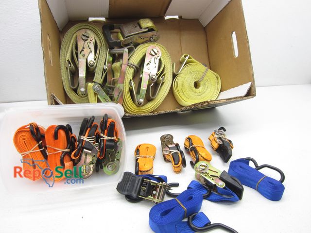 Lot 31-8558 - Lot of Ratchet Straps (Approx 15) , Assorted Sizes