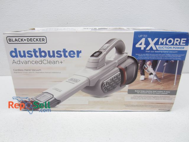 Lot 31-4340 - Black &amp; Decker Dust Buster Advanced Clean+ Cordless Hand Vac w/Accessories: Charger, Washable Fi...