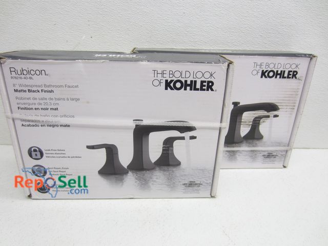 Lot 31-9138 - (2) Kohler Bathroom Faucets - Both Appear New